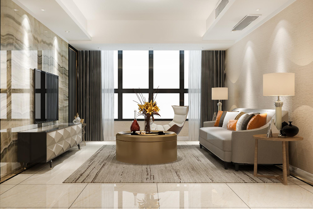 ตกแต่งห้องนั่งเล่น Modern Luxury เพื่อความสุนทรีในการพักผ่อน